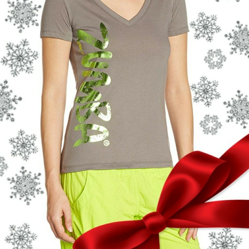 Zumba Idol V neck top